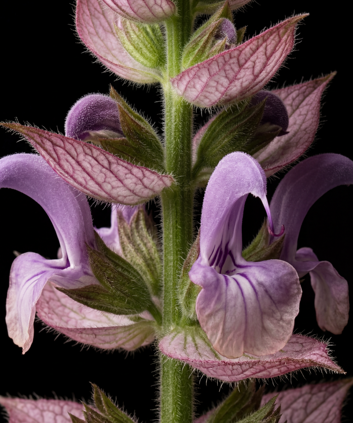 Close up image of the Clary Sage