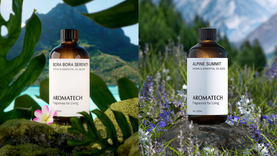 Ingredients Up Close: Alpine Summit and Bora Bora Serenity